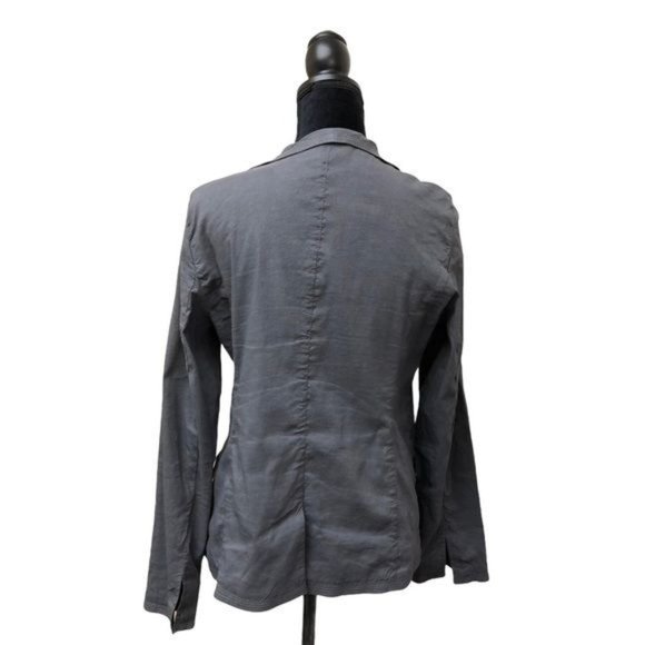 Eileen Fisher Linen Blend Open Front Jacket | Small - Picture 2 of 8